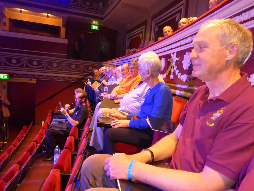 Royal Albert Hall rehearsal